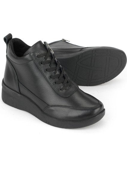 , Kadın Hakiki Deri Bot 153359Z375 Siyah fırsatları