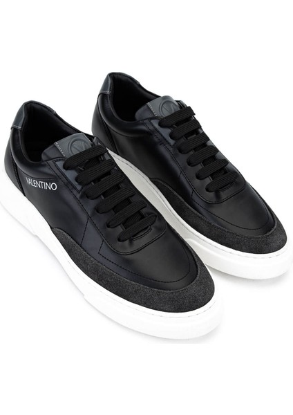 Erkek Hakiki Deri Siyah Sneakers & Spor Ayakkabı 1040 92S3912 Erk Ayk SK25-26 Black/grey fiyatları