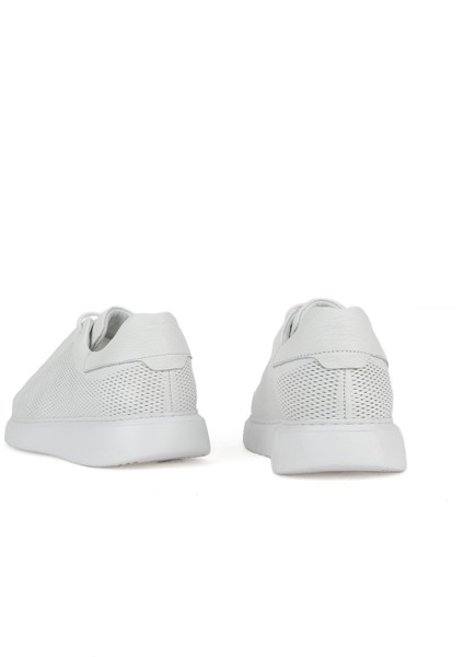 , Erkek Hakiki Deri Sneaker 1531026Z8552 Beyaz modelleri