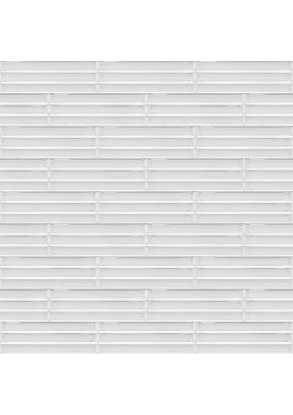 7x21 Cm Bambu Beyaz Çini Seramik