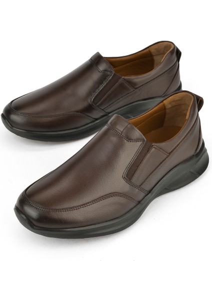 , Erkek Hakiki Deri Konfor Ayakkabı 1531055Z1060 Kahve indirimleri