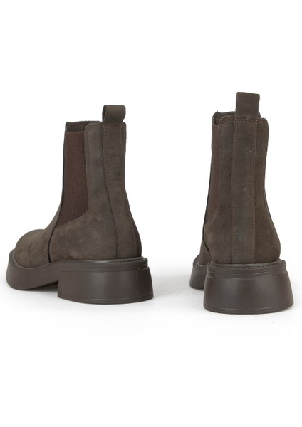 , Kadın Hakiki Deri Bot 153359Z3532 Kahve modelleri