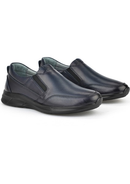 , Erkek Hakiki Deri Konfor Ayakkabı 1531055Z1060 Lacivert fiyatları
