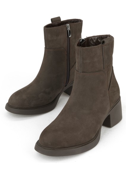 , Kadın Hakiki Deri Bot 153359Z623 Kahve indirimleri