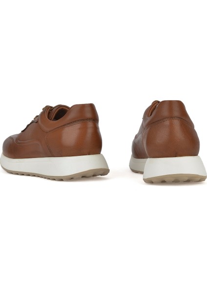 , Erkek Hakiki Deri Sneaker 1531026Z290 Taba modelleri