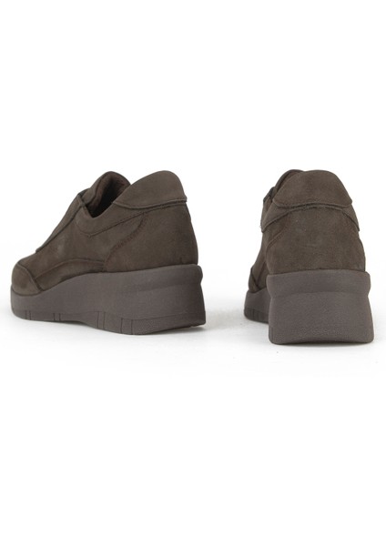 , Kadın Hakiki Deri Konfor Ayakkabı 153359Z2202 Kahve modelleri