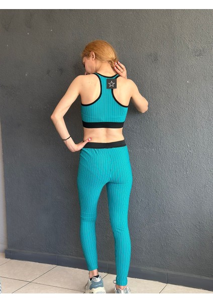 Spor Çizgili Büstiyer Tayt Takım fiyatları