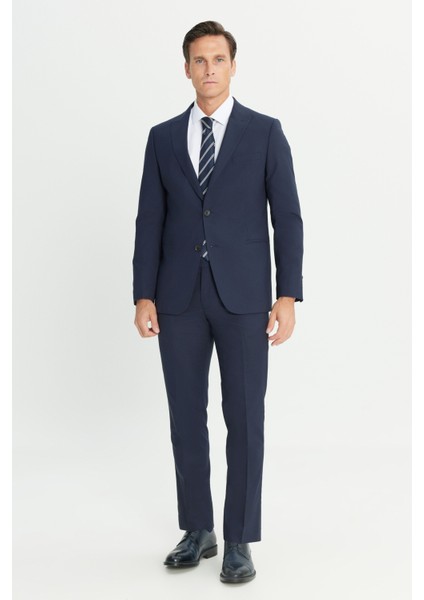 Su Geçirmez Ekstra Slim Fit Kırlangıç Yaka Yünlü Nano Takım Elbise fiyatları