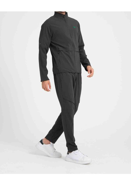 Basıc Füme Slim Fit Eşofman Takımı modelleri