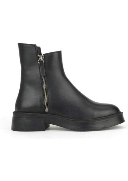 , Kadın Hakiki Deri Bot 153359Z343 Siyah