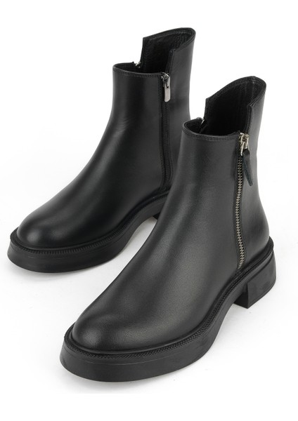 , Kadın Hakiki Deri Bot 153359Z343 Siyah indirimleri