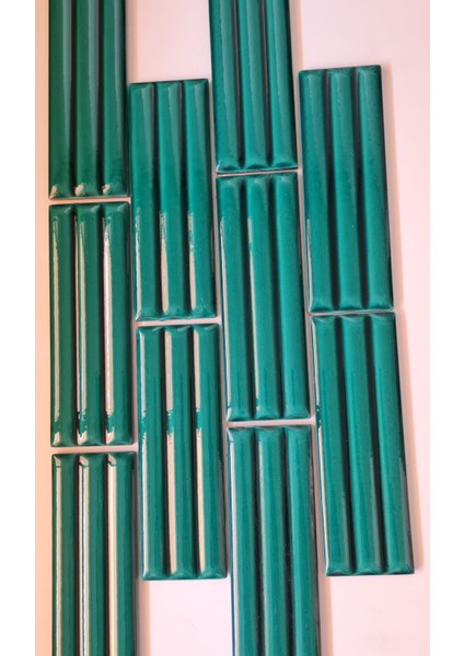 7x21 Cm Bambu Yeşil Çini Seramik modelleri