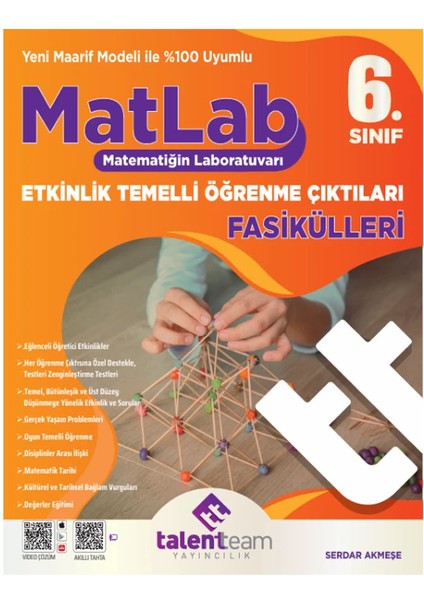 6. Sınıf Lab Etkinlik Temelli Öğrenme Çıktıları Fasikülleri Türkçe Matematik Seti modelleri