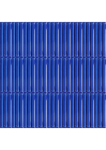 7x21 Cm Bambu Kobalt Çini Seramik