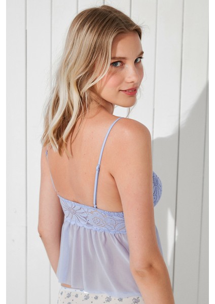 Lila Luna Frill Bralet indirimleri