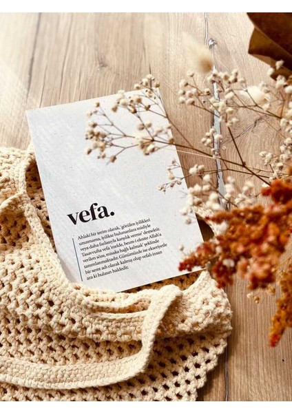 Vefa Defteri - Çizgili