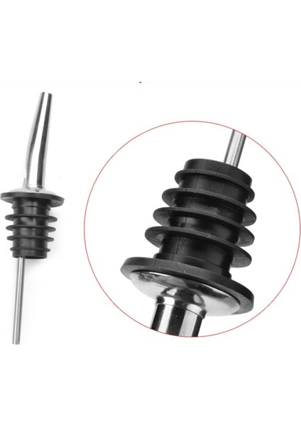 4 Adet Çelik Şişe Ucu Servis Aparatı, Yağdanlık Tapa, Otel ve Restoran Için fırsatları