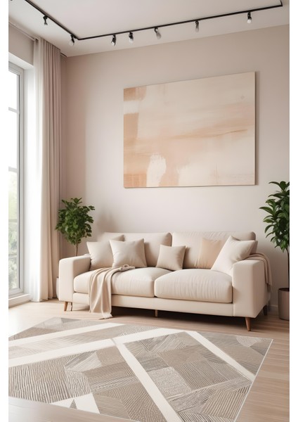 Bohem Bej Halı - Dijital Yıkanabilir Kaymaz Taban Leke Tutmaz Salon Halısı Mutfak Halısı ve Yolluk fiyatları