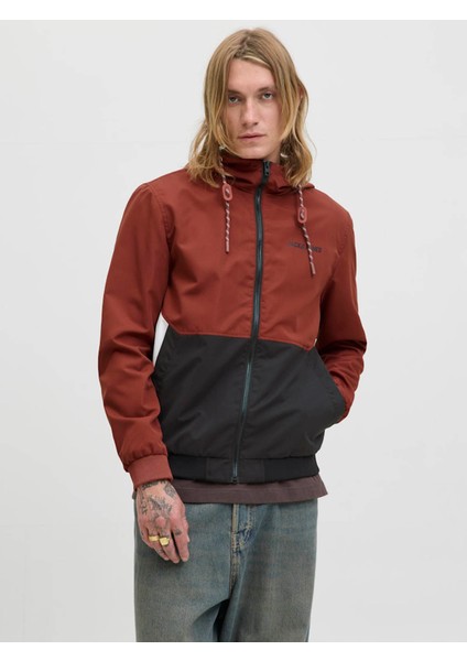 Jjerush Hood Bomber Noos Kırmızı Erkek Mont 12200208 fiyatları