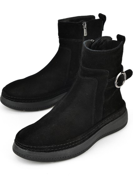 , Kadın Hakiki Deri Bot 1531050Z26105252K Siyah indirimleri