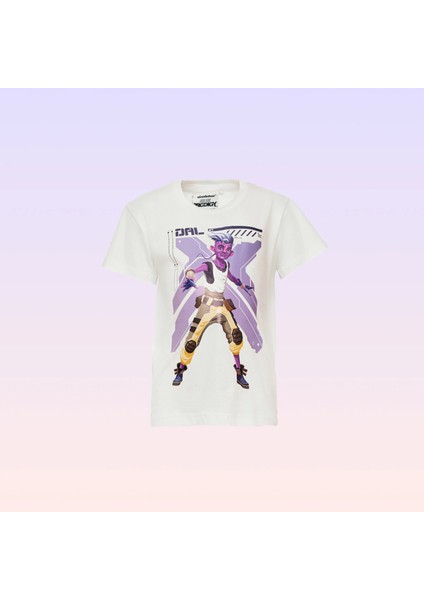 Star Trek Dal R'el Baskılı Bisiklet Yaka Beyaz Erkek Çocuk Tişört