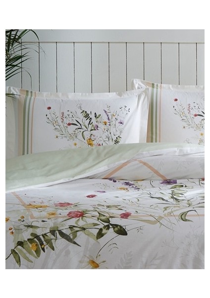Ranforce Fujen Çift Kişilik %100 Pamuk Nevresim Takımı-Çiçekli Desen fiyatları