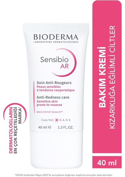 Sensıbıo Ar Antı-Red Skın Renewal Care Cream For Sensıtıve Skın 40 ml GKHAİR1357