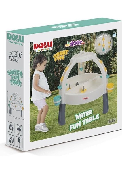 Nessiworld 2674 Eğlenceli Çeşme Kum ve Su Masası -Dolu