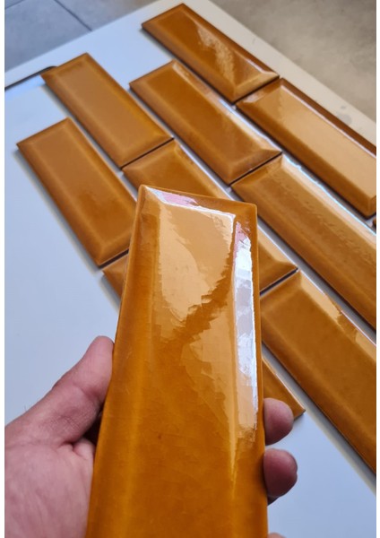 7x21 Cm Metro Karamel Çini Seramik