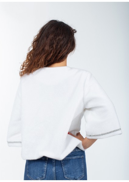 Büyük Beden Seçenekli Broşlu Abiye ve Gelin Tay Tüyü Kürk Bolero fiyatları