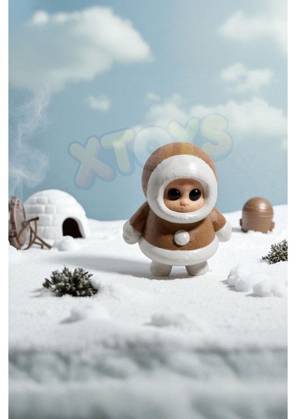 Iglu Kadın Eskimo Anahtarlık, Çanta Charmı ve Aksesuarı, Sevgiliye Hediye Hareketli Oyuncak indirimleri