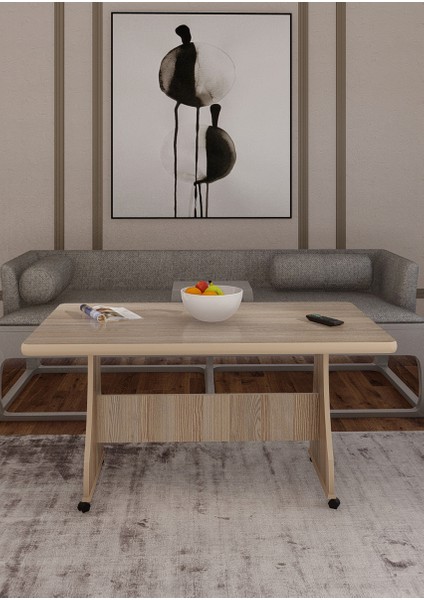 Mdf Tekerlekli Yemek Masası modelleri