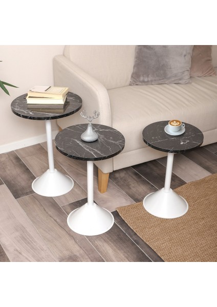 Tablon Zigon Sehpa Mdf Tabla Alt Mekanizma Demir Beyaz Renk fırsatları