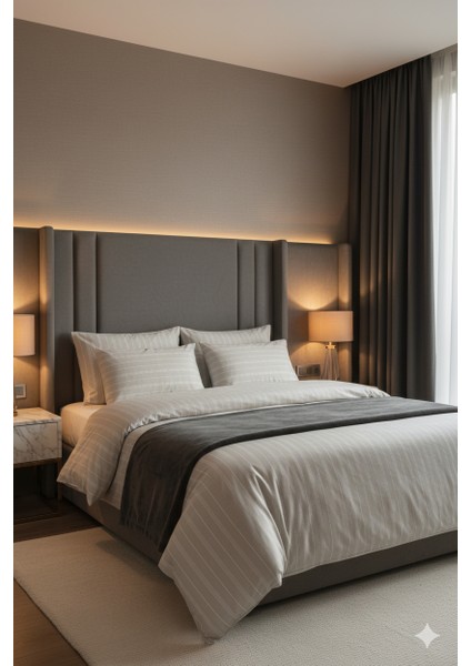 Oslo Serisi Çift Kişilik Nevresim Takımı - Taş modelleri