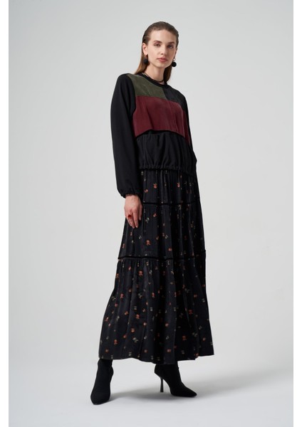 Patchwork Cupro Etekli Takım