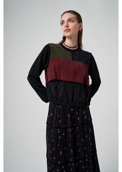 Patchwork Cupro Etekli Takım indirimleri