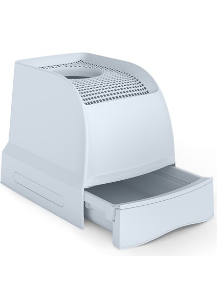 Imac Frıda - New Üstten Girişli Kedi Tuvaleti Bej 56X40X43,5CM