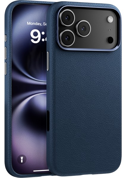 Iphone 17 Pro Max Leather Magsafe Kılıf