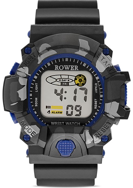 Rwr Collection Genç-Çocuk Dijital Lacivert Silikon Kol Saati TCTSR004803S0294