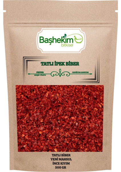 Tatlı Ipek Biber Pul Biber Yeni Mahsul Gurme Kalite Yerli Üretim 500 gr