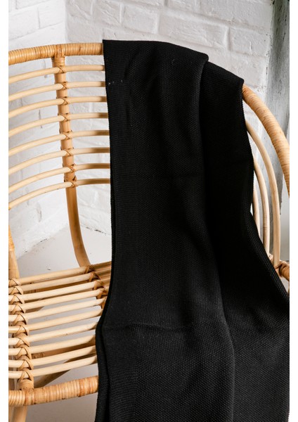 Petek Desenli Triko Tv Battaniyesi, Triko Koltuk Aksesuarı Tv Pataniyesi, Yumuşak Dokulu Filim Keyfi