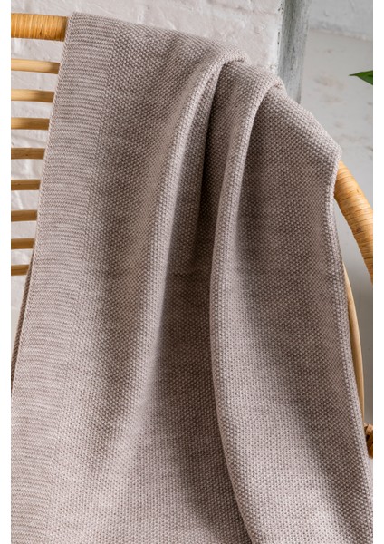 Petek Desenli Triko Tv Battaniyesi, Triko Koltuk Aksesuarı Tv Pataniyesi, Yumuşak Dokulu Filim Keyfi