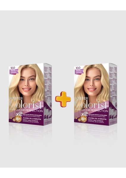 2'li Set Boya 10.0 Açık Sarı