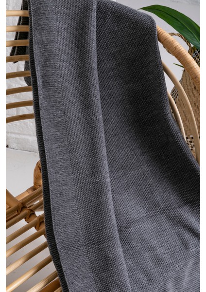 Petek Desenli Triko Tv Battaniyesi, Triko Koltuk Aksesuarı Tv Pataniyesi, Yumuşak Dokulu Filim Keyfi