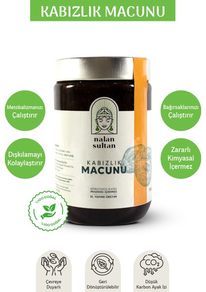 | Kabızlık Macunu, Dışkılamayı Kolaylaştırır, Bağırsakları Çalıştırır %100 Bitkisel (700 gr)