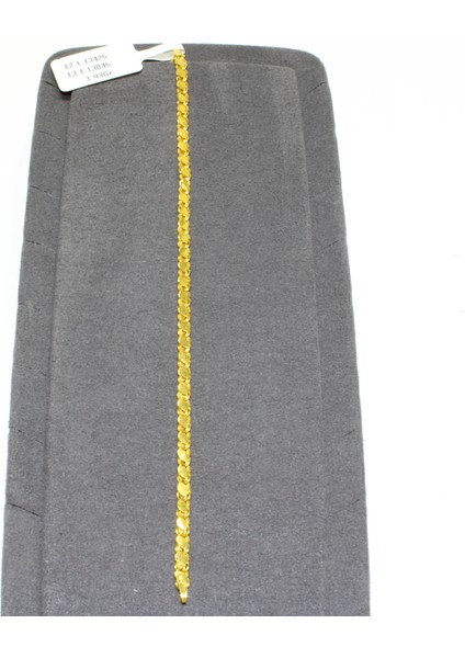 14 Ayar Pullu Zincir Modeli Bileklik Künye fiyatları