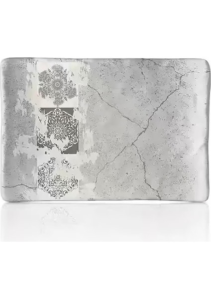 30027.CW.PAT - Terra Patara 3'lü Dikdörtgen Tabak Seti 27,7X19,2 Cm, Thermoset Melamin