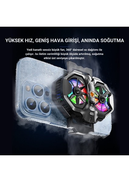 Çift Fanlı 10.000 Rpm Soğutucu | Rgb LED Işık Efektli | Ultra Sessiz Çalışma | Oyuncular & Yayıncılar Için fiyatları