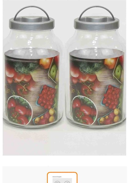Paşabahçe 5 Litre Cam Kavanoz (2li Set)