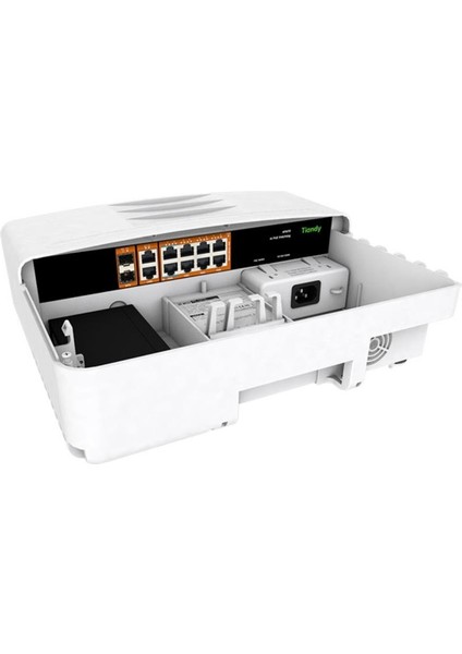 8 Port Yönetilmeyen Dış Ortam Su Geçirmez Aı Poe Switch ( 8g + 2g + 2sfp )